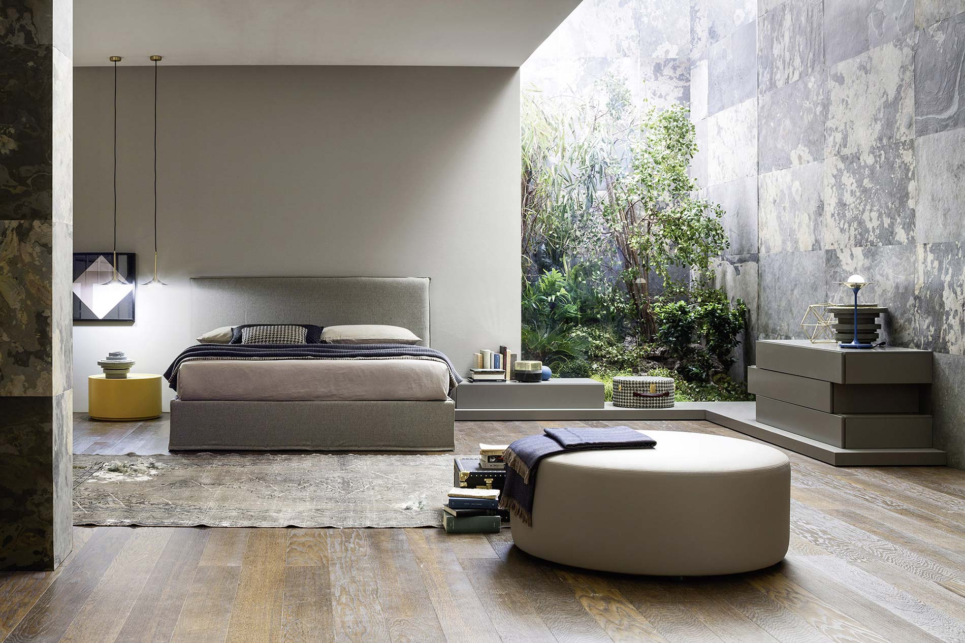 Nature plants bedroom design Nature plants bedroom design
