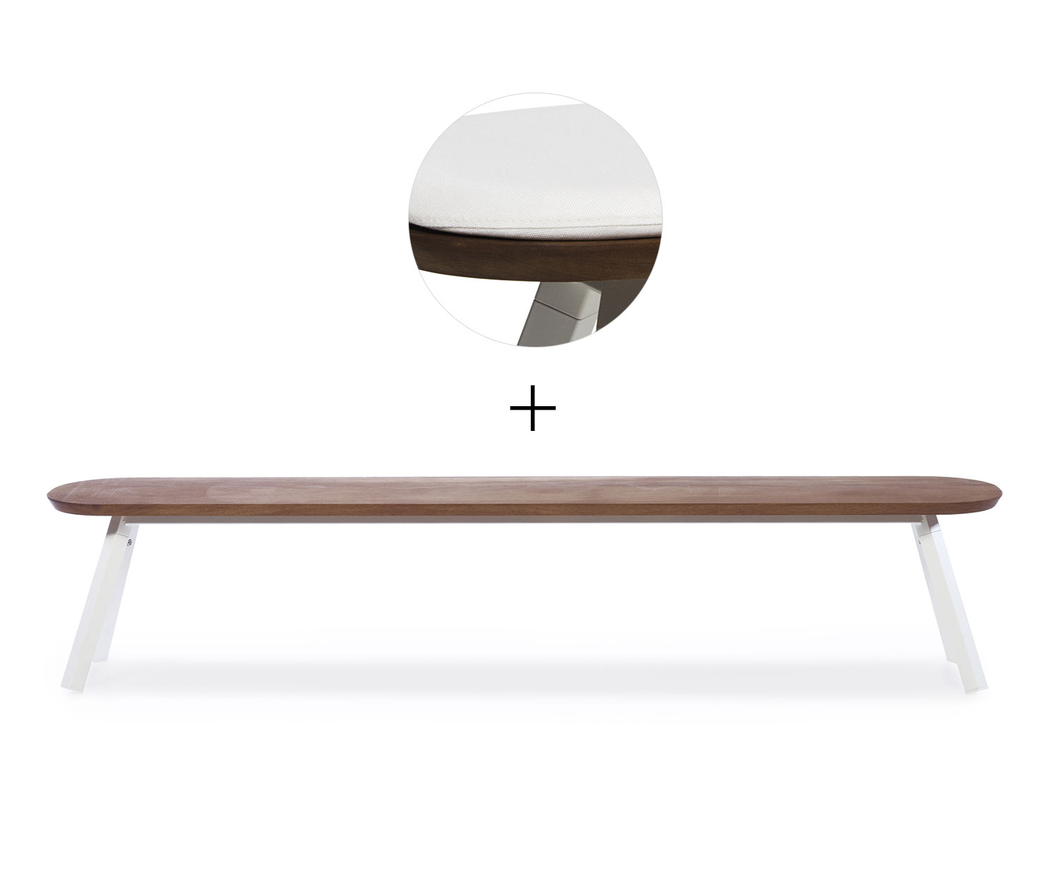 RS Barcelona Ping Pong Bank Weiss B220 cm Weiss Outdoor RS Barcelona Ping Pong Bank Weiss B220 cm Weiss Outdoor