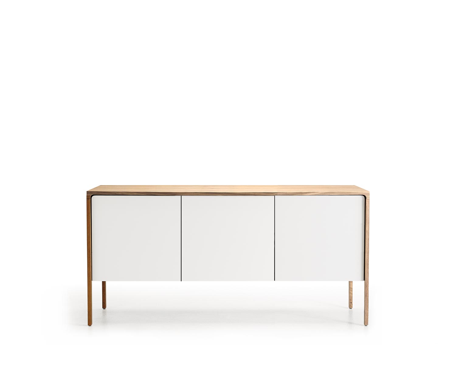 Punt Sideboard Tactile Tactile Oak White Tactile B 155 3 doors Punt Sideboard Tactile Tactile Oak White Tactile B 155 3 doors