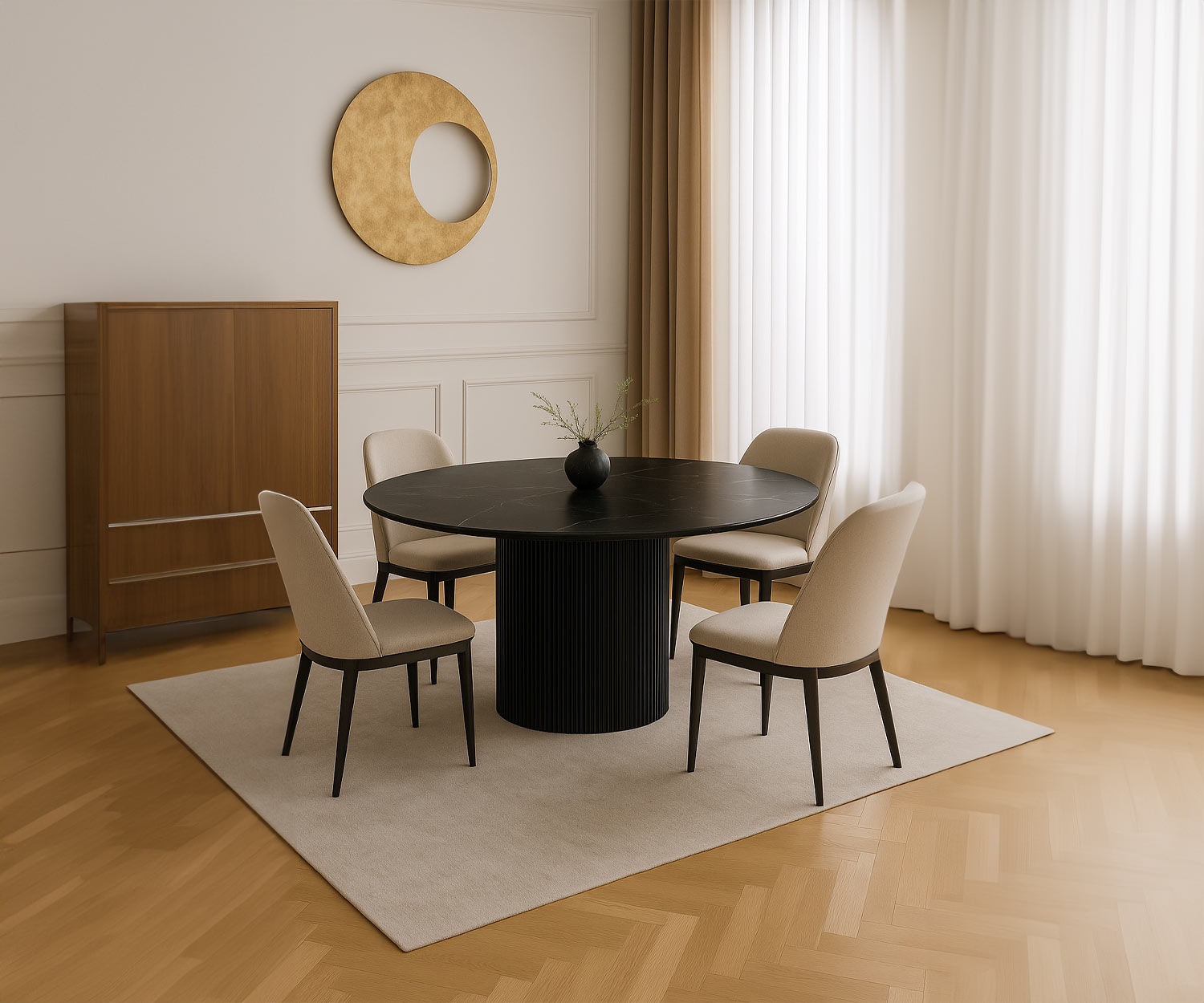 al2 dakry br 001 Esstisch rund  al2 dakry br 001 Esstisch rund