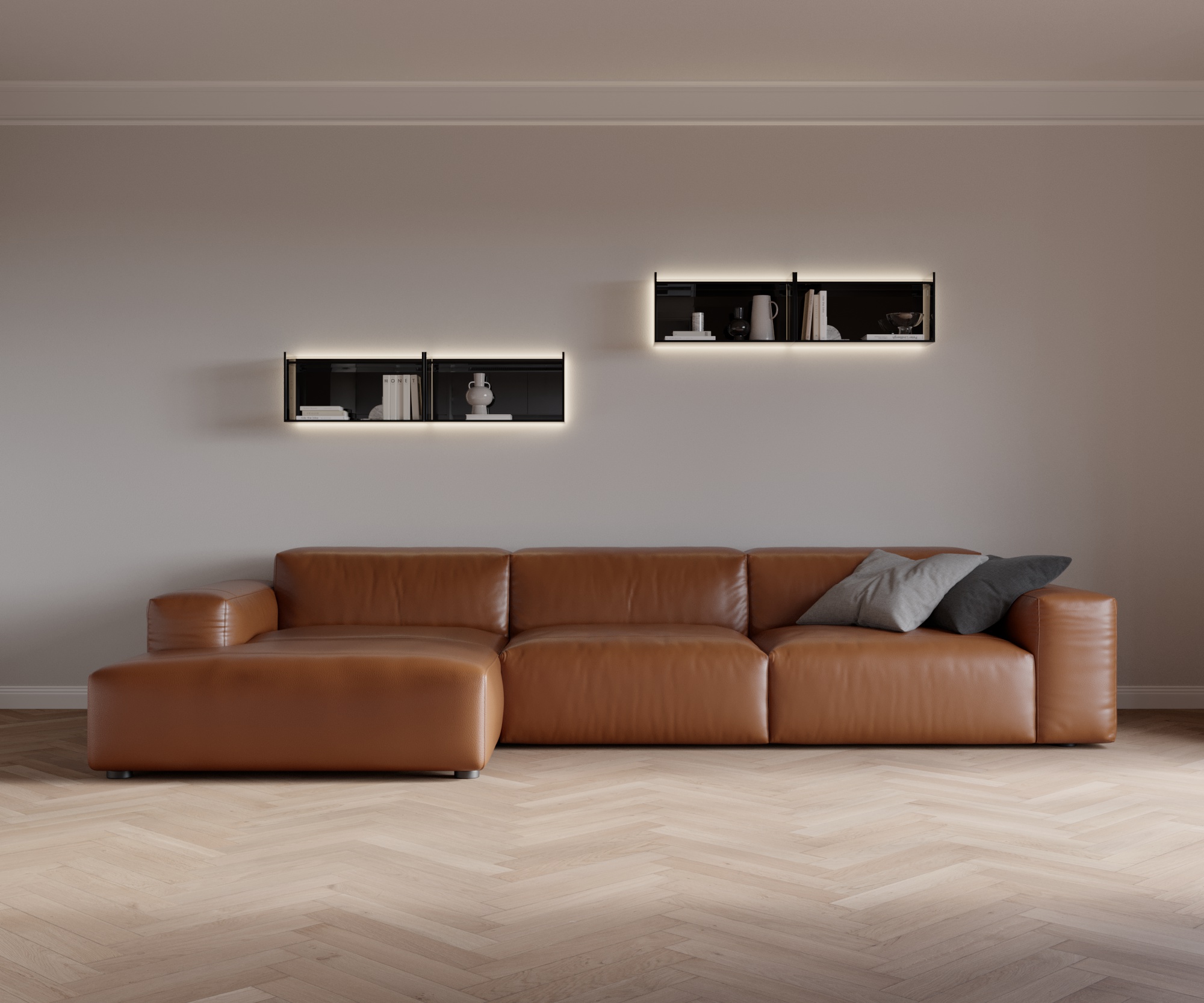 Prostoria Design Leder Sofa Cloud 2