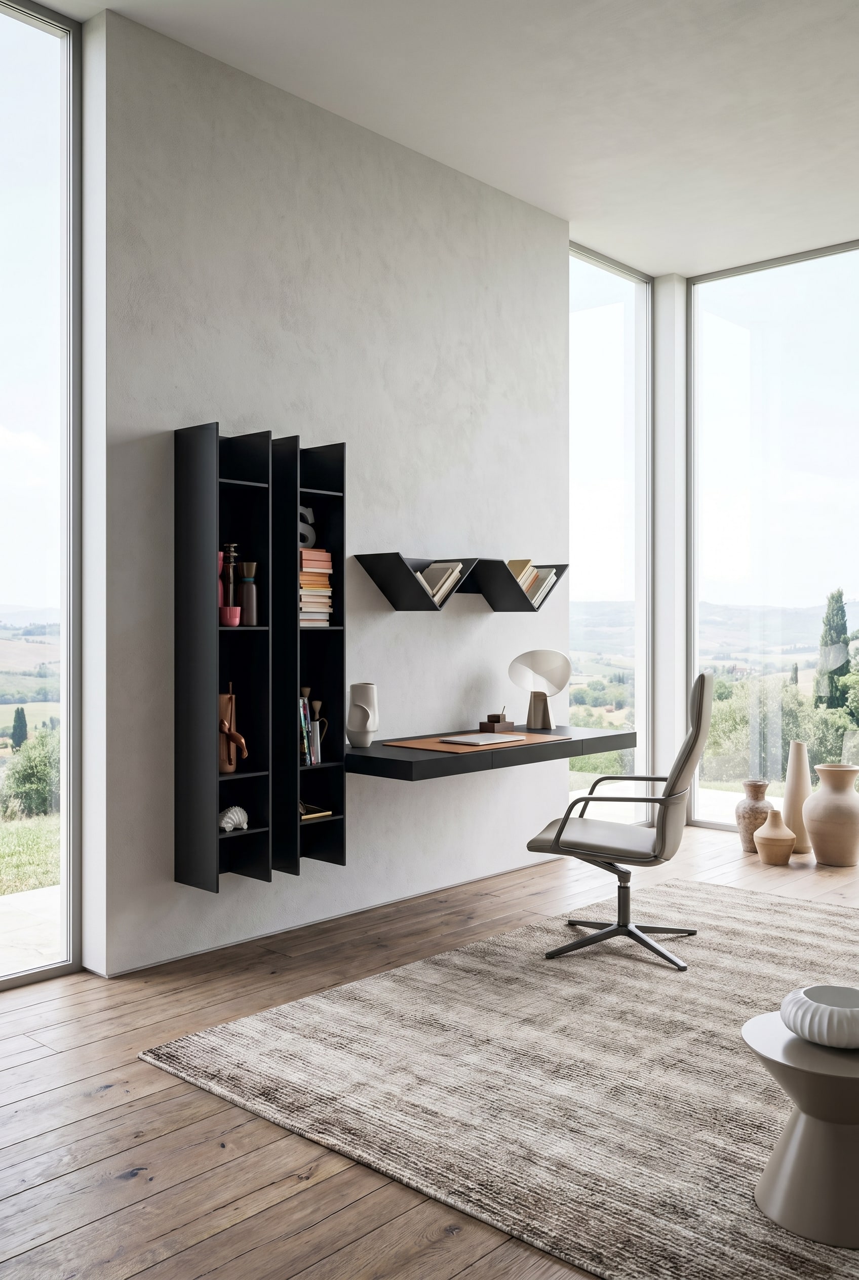 Forme Scultoree al Posto delle Classiche Mensole