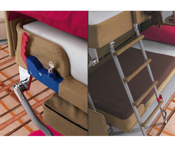 Pol74 Multibed Castello close-up Pol74 Multibed Castello close-up