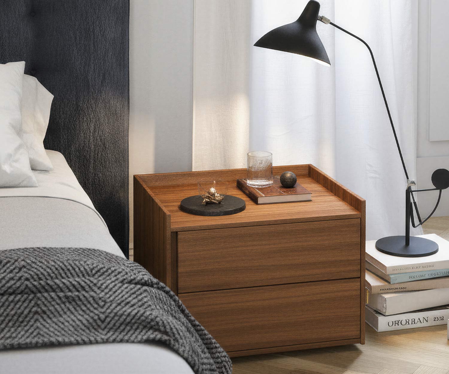 Novamobili bedside table Sly Novamobili bedside table Sly
