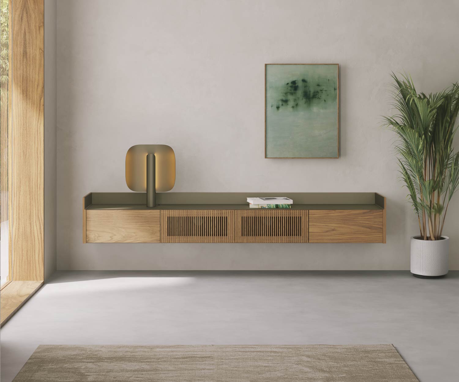 Punt Stockholm Slim Wand Sideboard