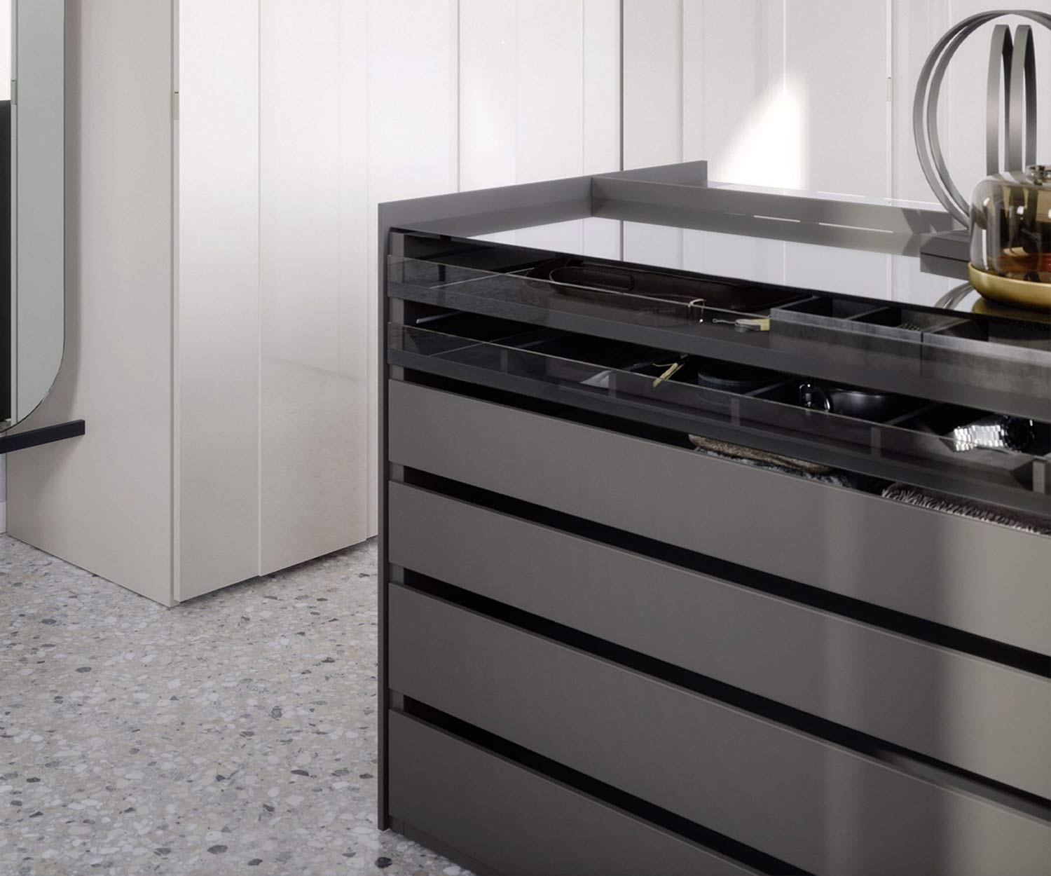 Novamobili Aristotele Kleiderschrank Insel
