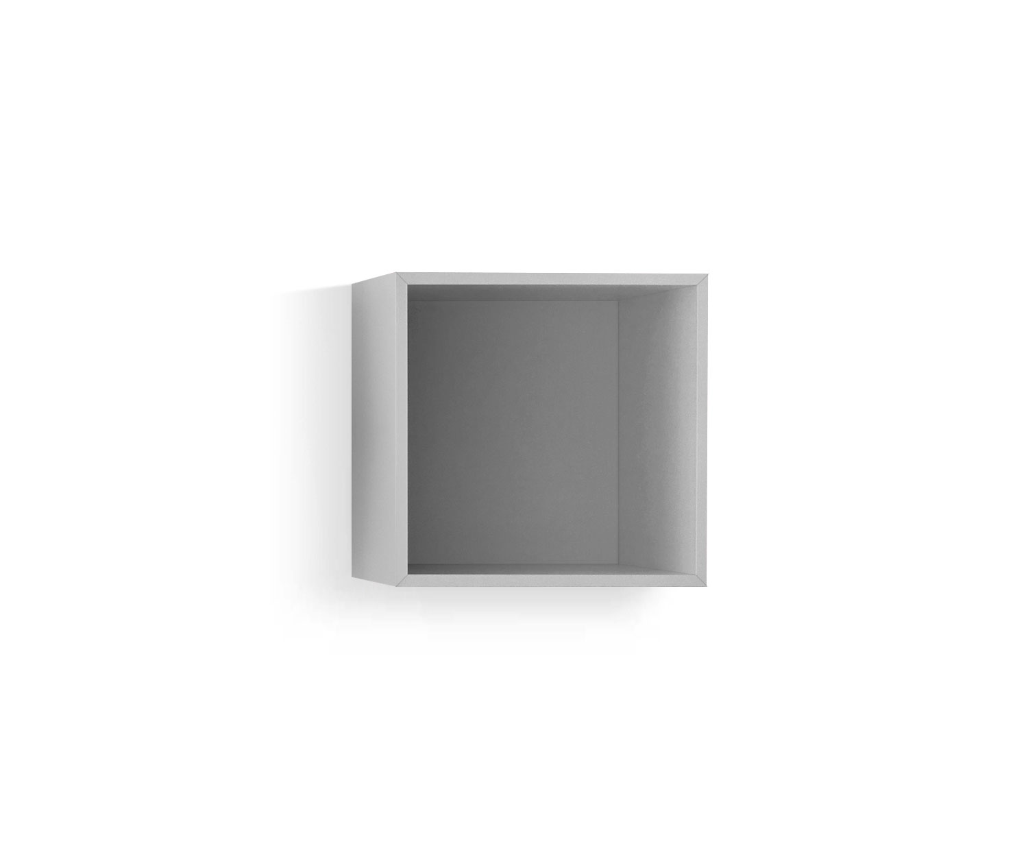 Novamobili Nest Wandregal H32xB30 matt hellgrau330