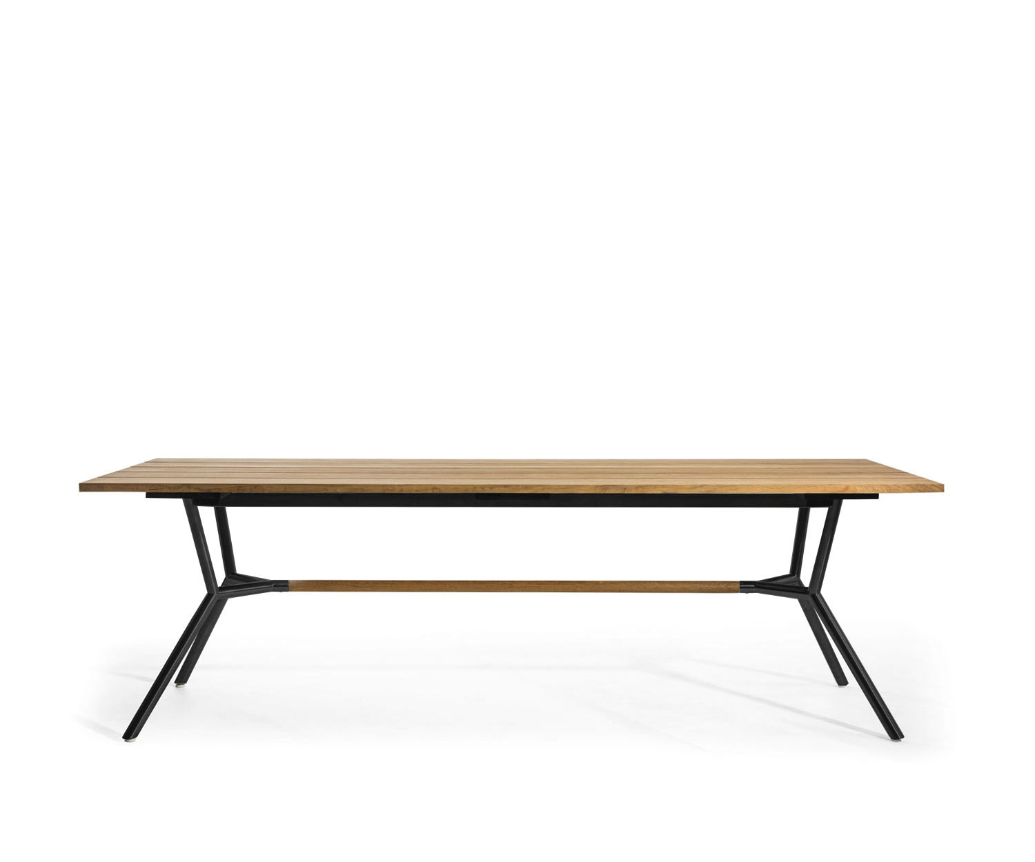 Oasiq Reef Design Gartentisch mit Teakholz Tischplatte Oasiq Reef Design Gartentisch mit Teakholz Tischplatte