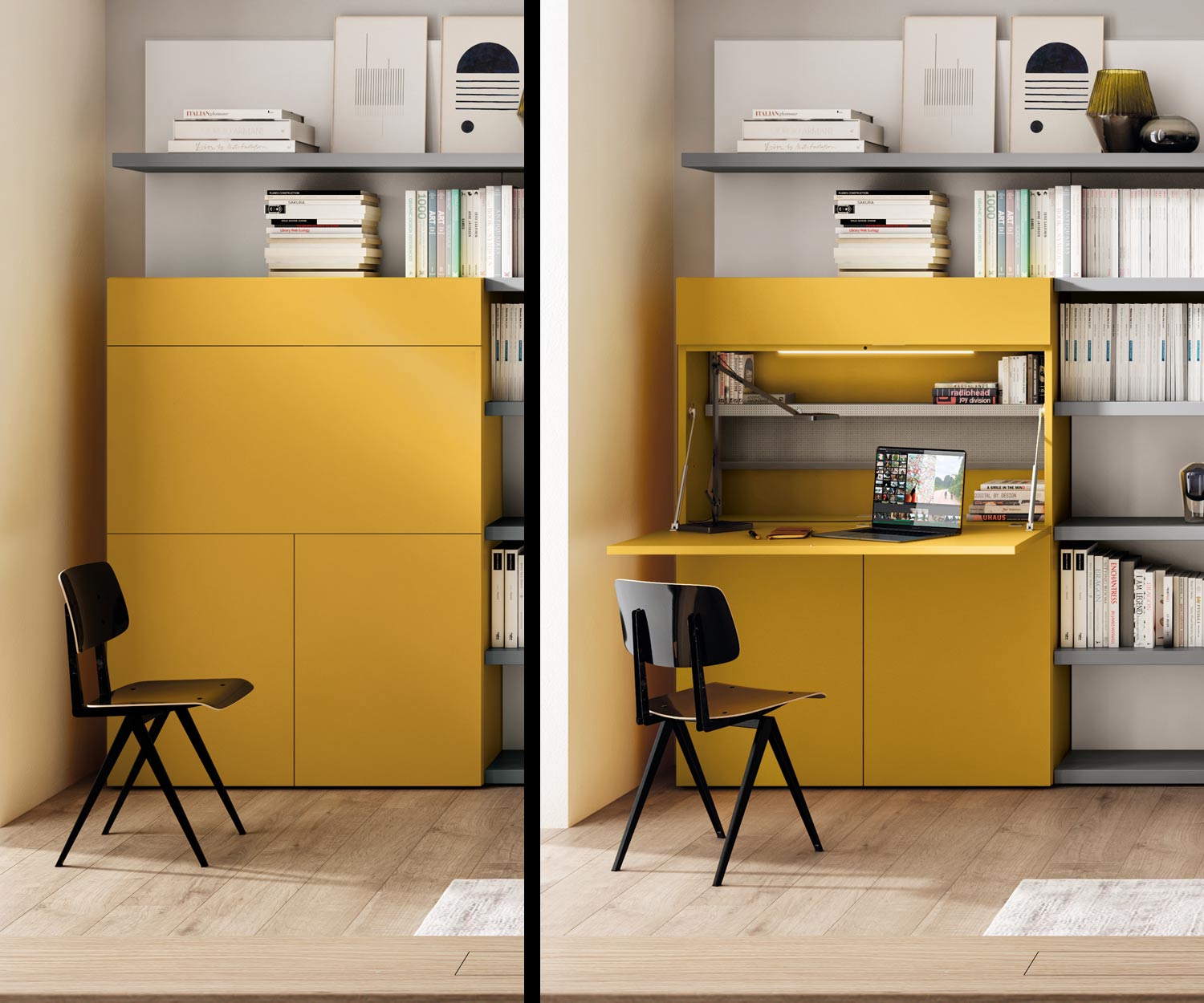 HomeOffice Buero wohnzimmer SChrank mit Schreibtisch zum einklappen HomeOffice Buero wohnzimmer SChrank mit Schreibtisch zum einklappen