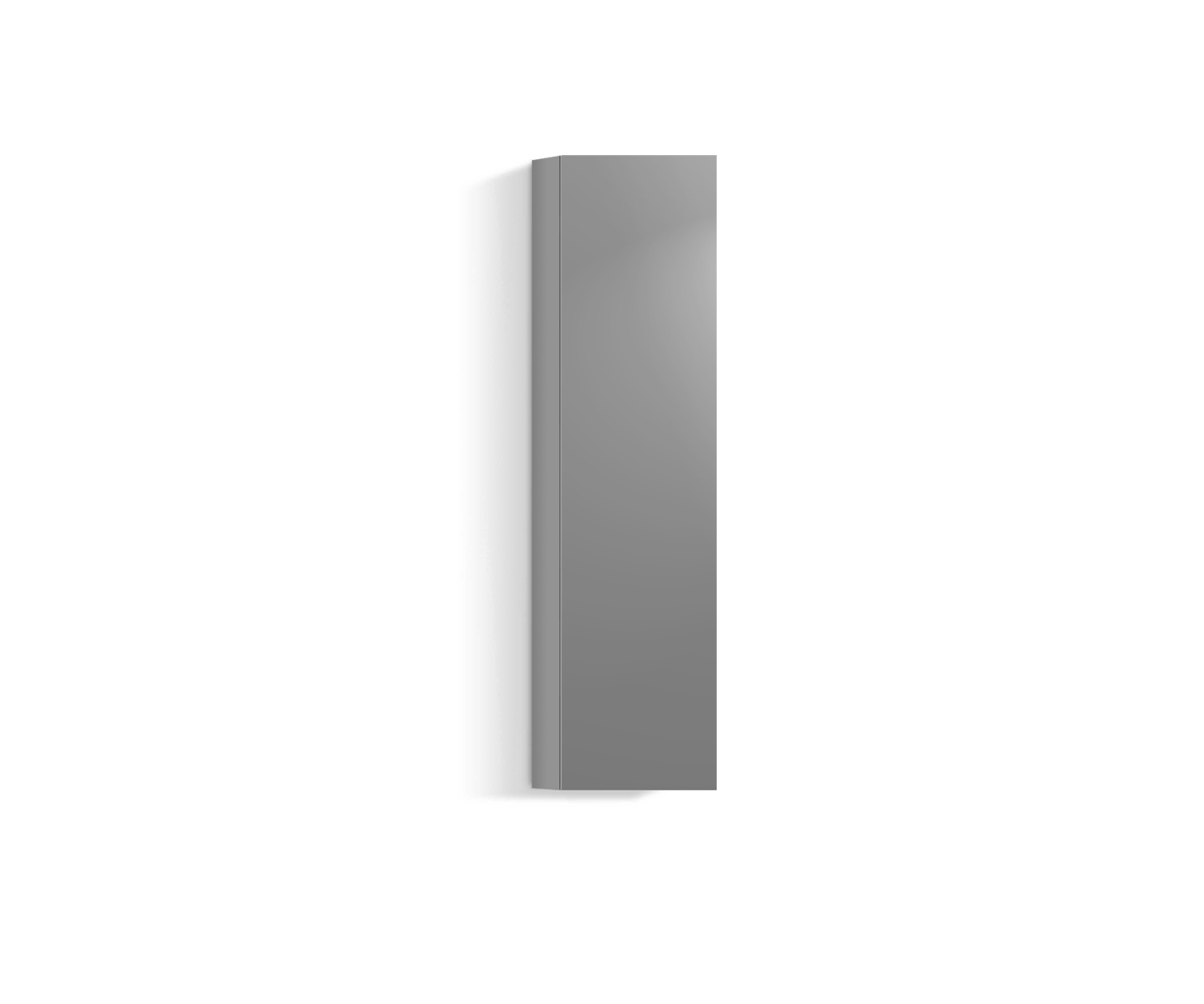 Design living room wall unit vertical H128 W30 light grey330 Design living room wall unit vertical H128 W30 light grey330
