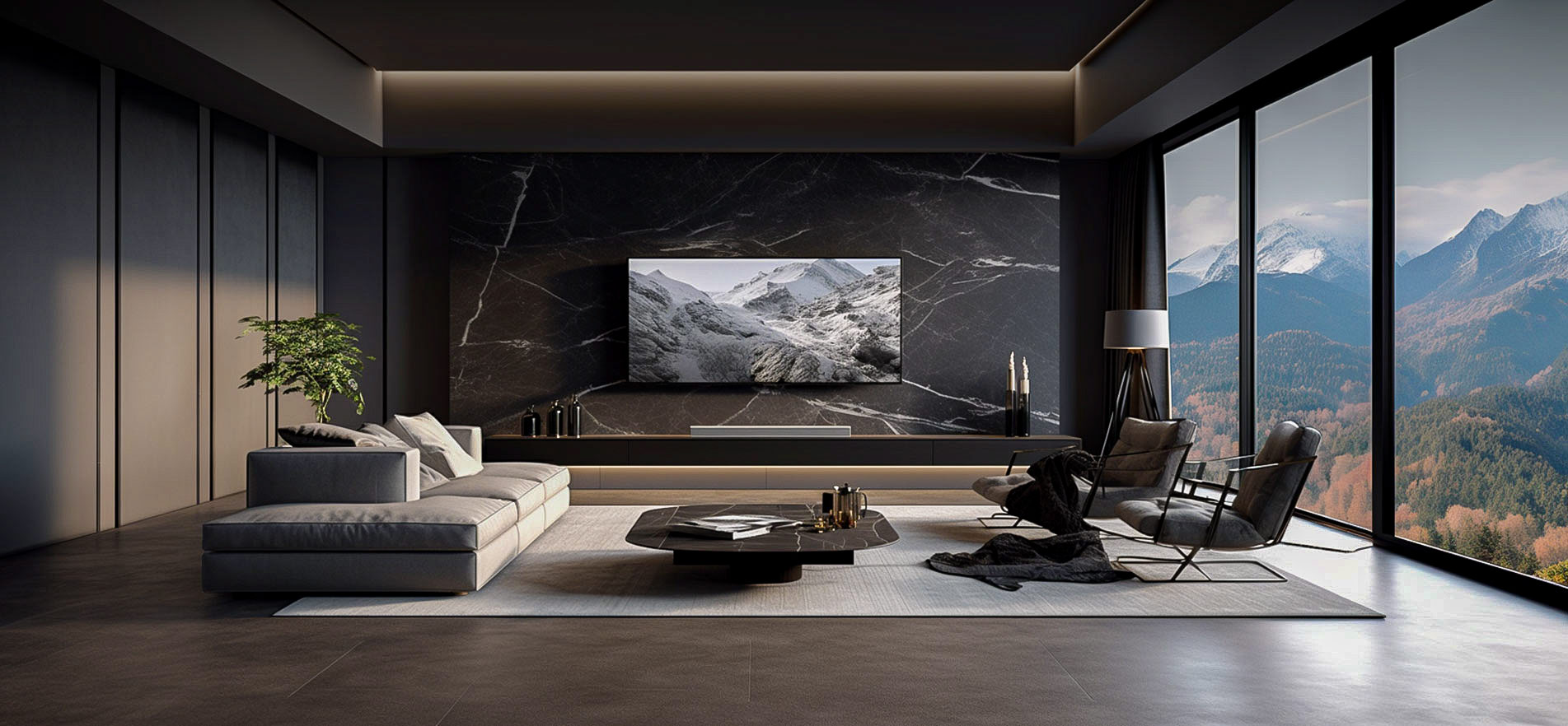 Suspended TV lowboards Suspended TV lowboards