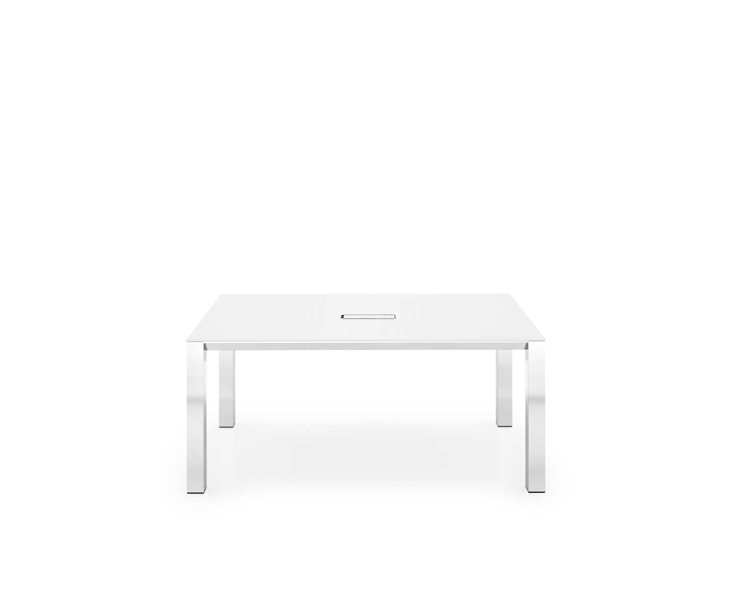 Manager Bürotisch P80 180x120 HPL 100 Weiß Manager Bürotisch P80 180x120 HPL 100 Weiß