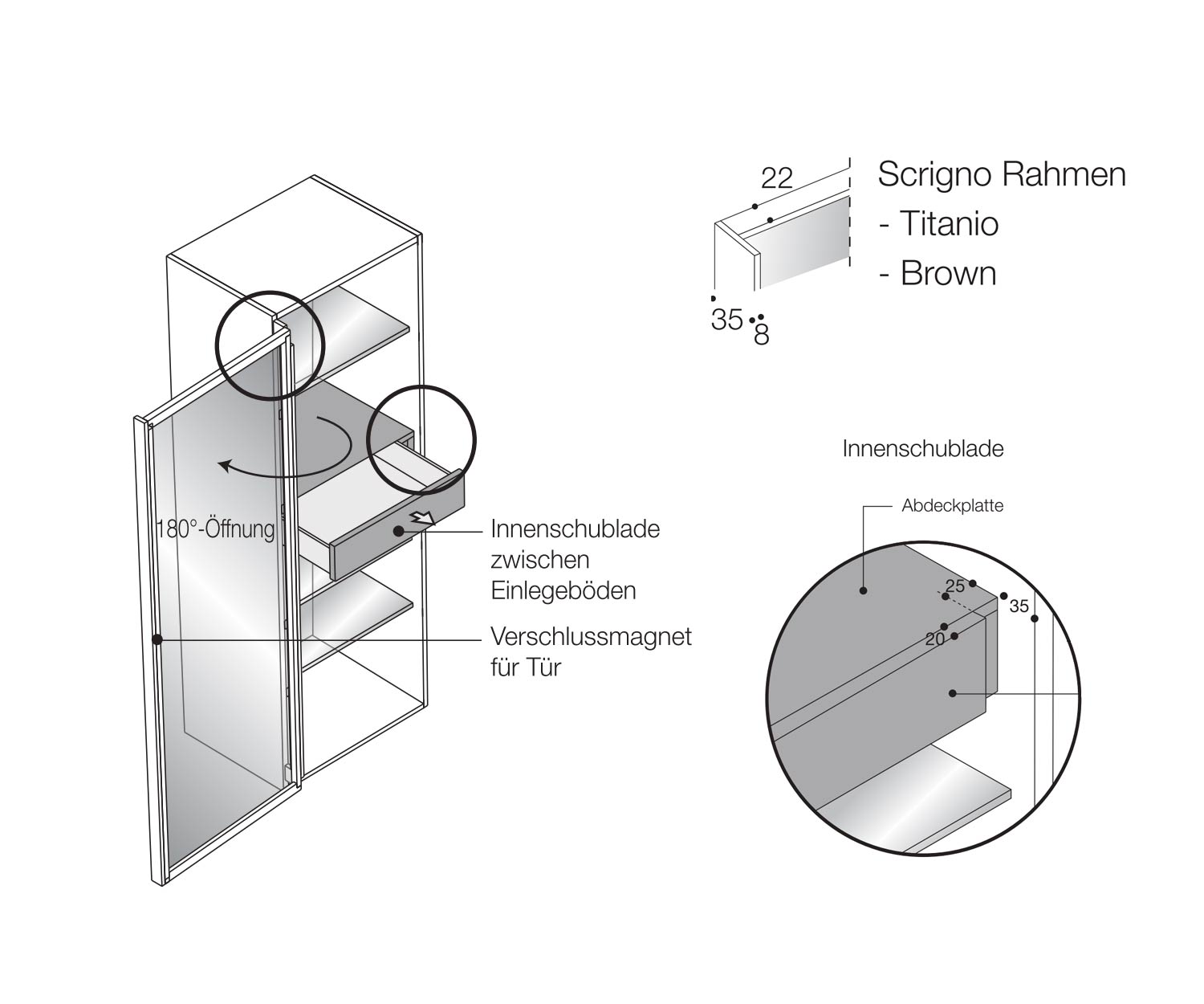 Hanging design glass cabinet doors Details Hanging design glass cabinet doors Details