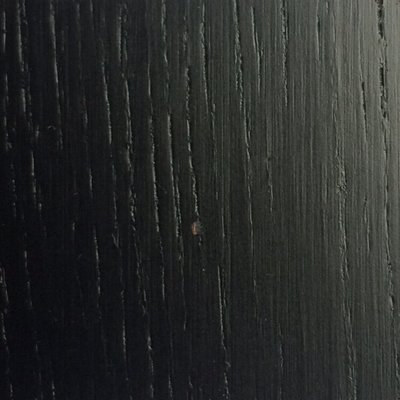 Black stained oak