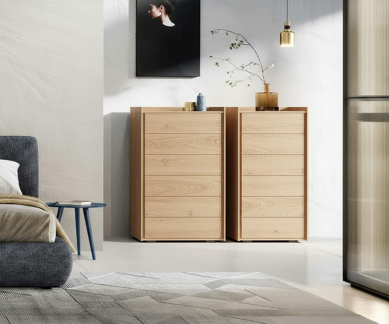 Novamobili high chest of drawers Sly Novamobili high chest of drawers Sly