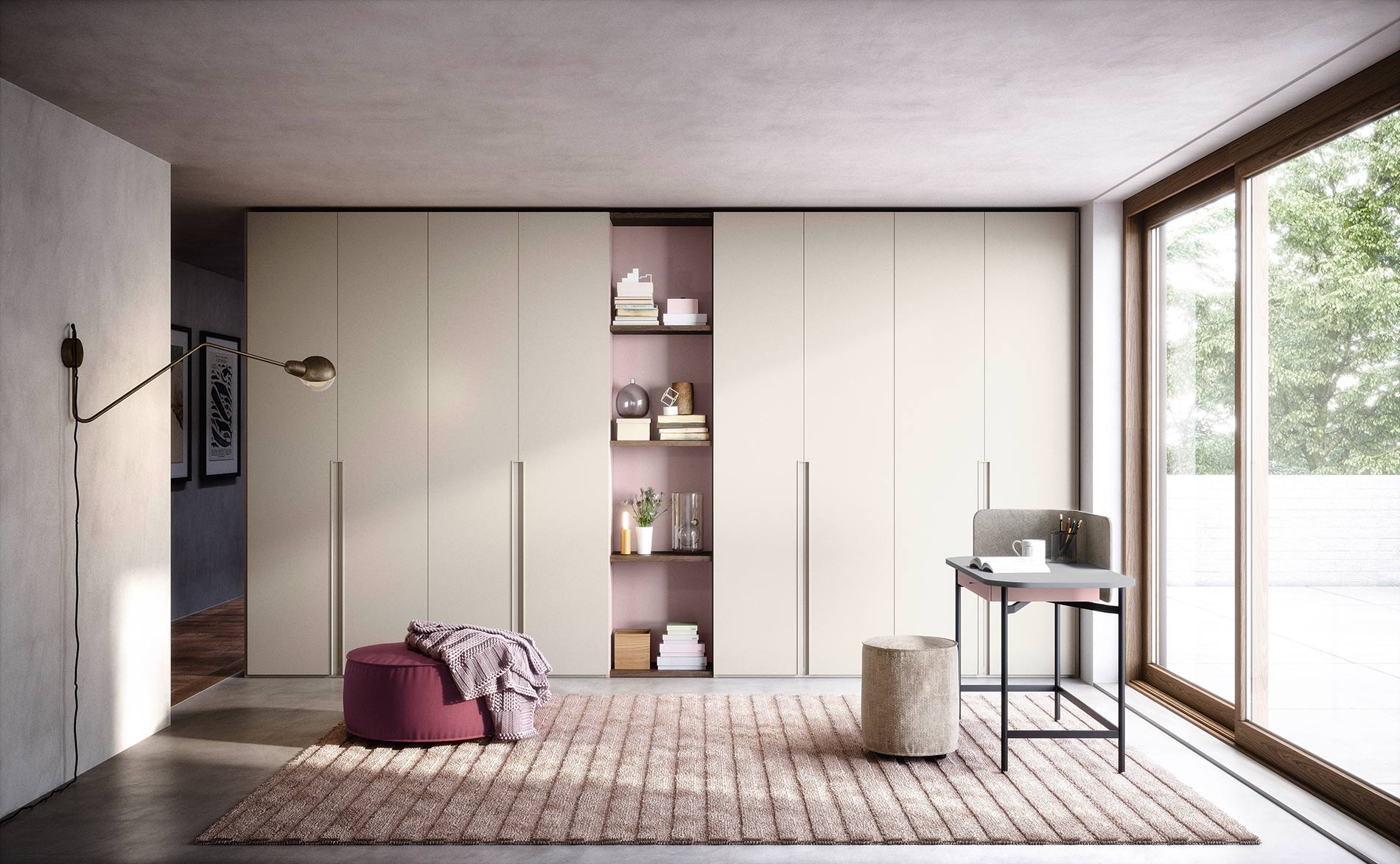 Kleiderschrank Regal Novamobili