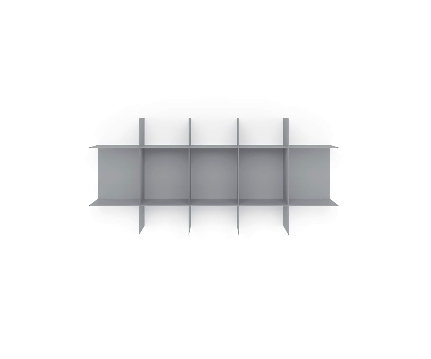 Exklusives MEME Design Innesto Bücherregal für die Wand aus Metall Exklusives MEME Design Innesto Bücherregal für die Wand aus Metall