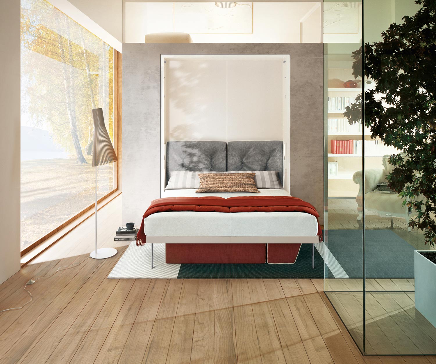 Modernes Clei Penelope 2 Schrankbett 160x200 cm Modernes Clei Penelope 2 Schrankbett 160x200 cm