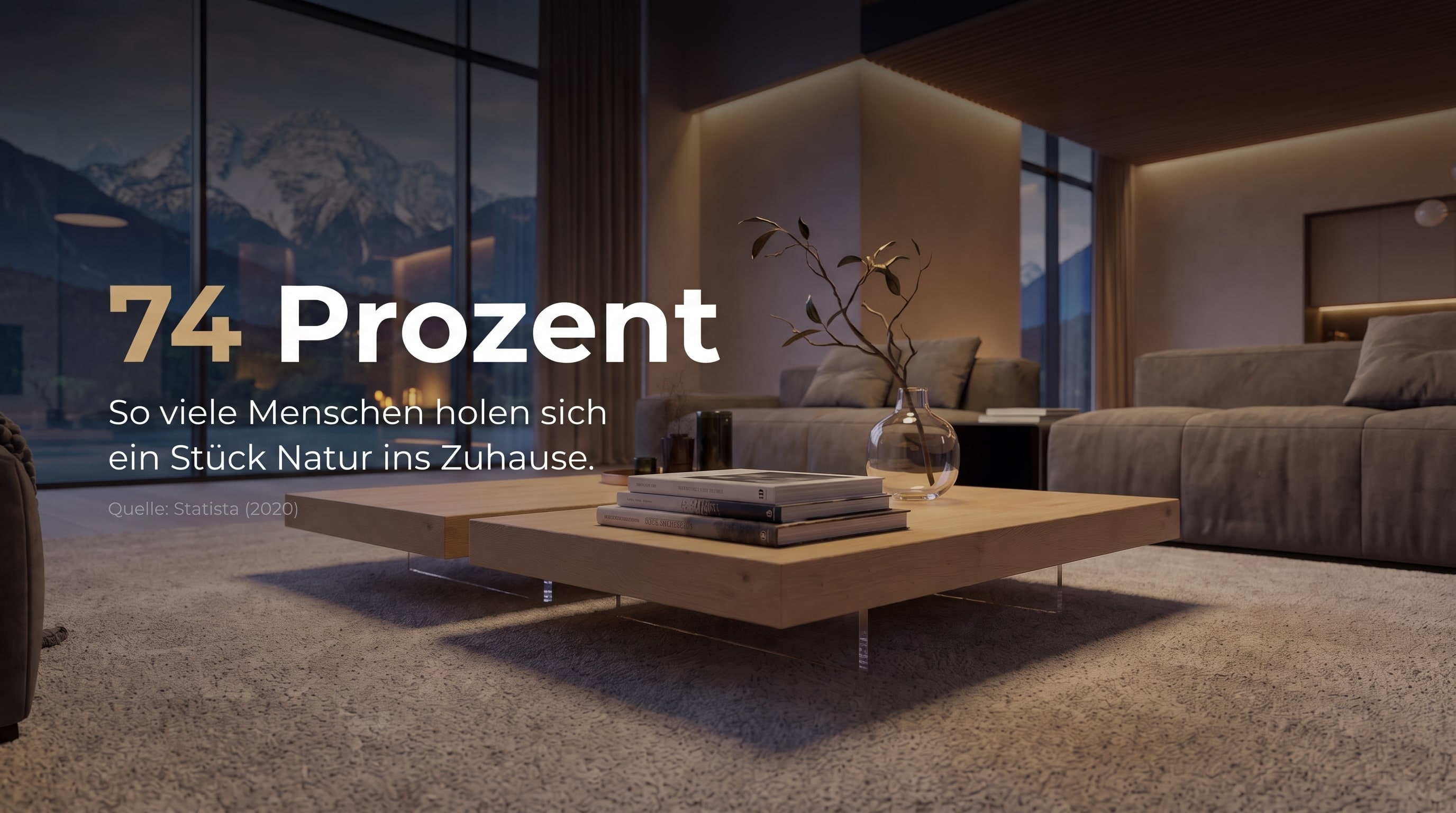 74 procent &ndash; Zoveel mensen halen een stukje natuur in huis.