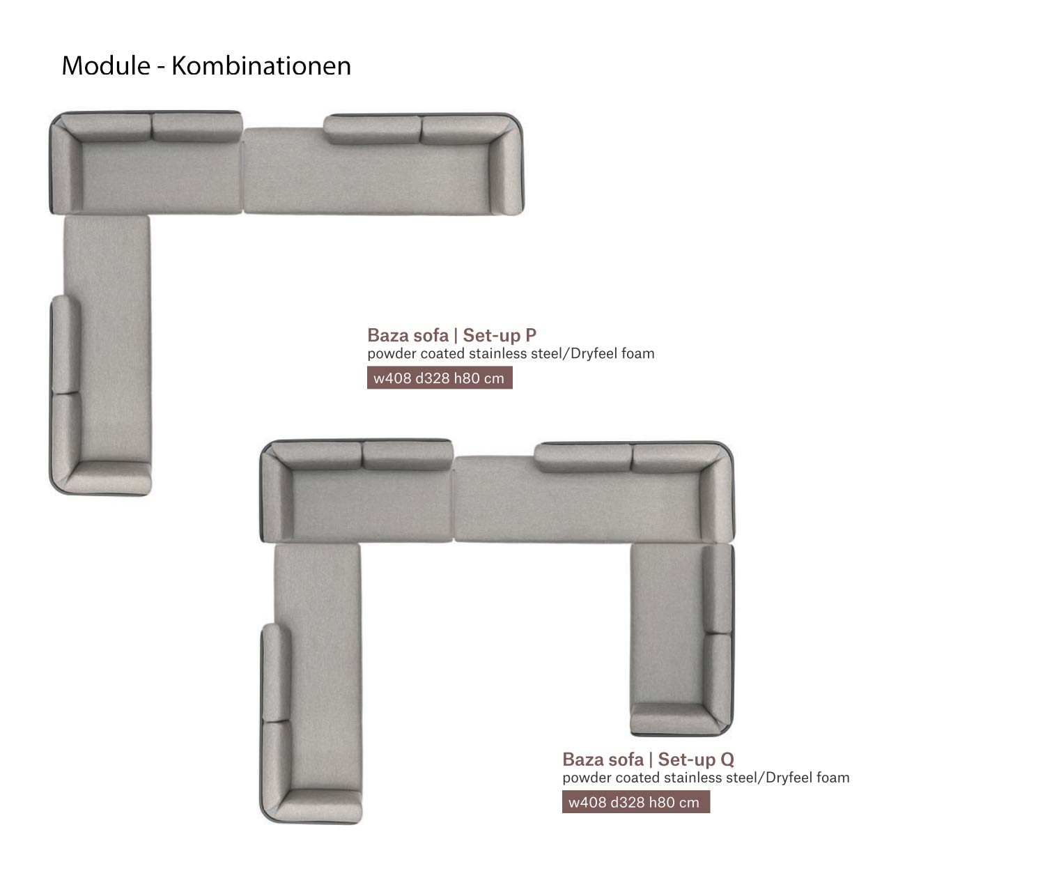 Todus Baza Gartensofa Module