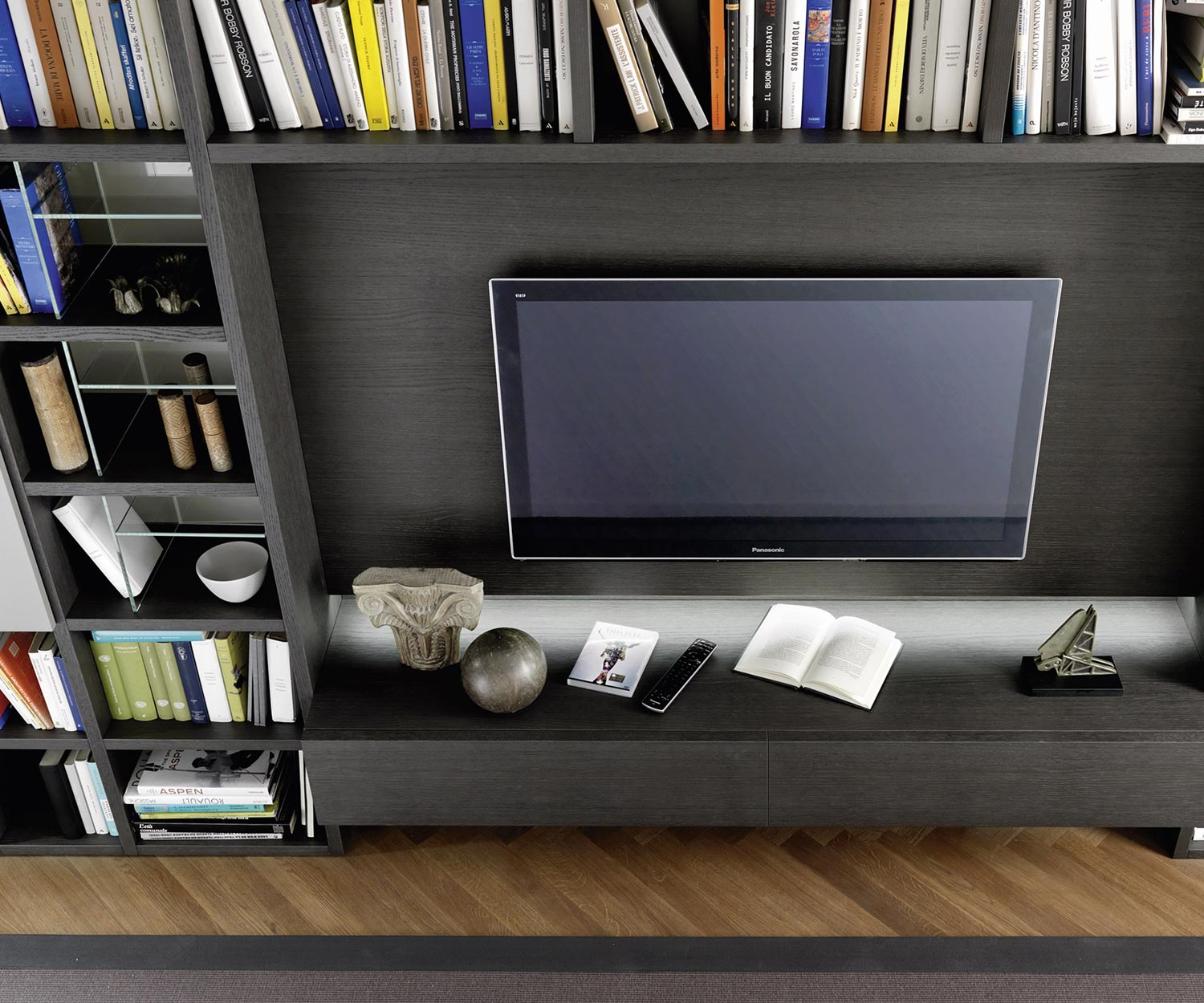 Exclusive design living room shelf bookcase C54 in wood look Exclusive design living room shelf bookcase C54 in wood look