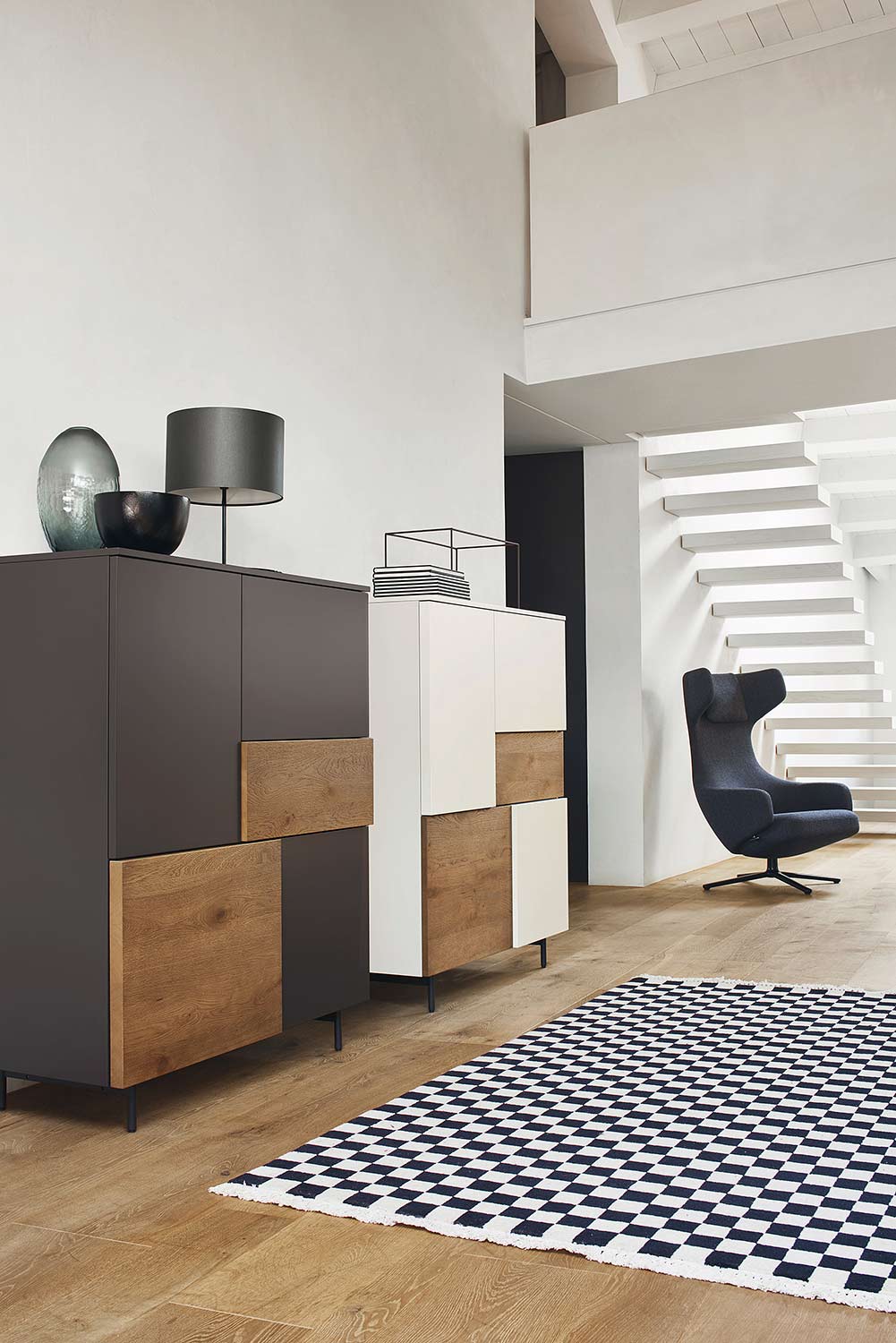 Hochwertiges Holz Lack Highboard