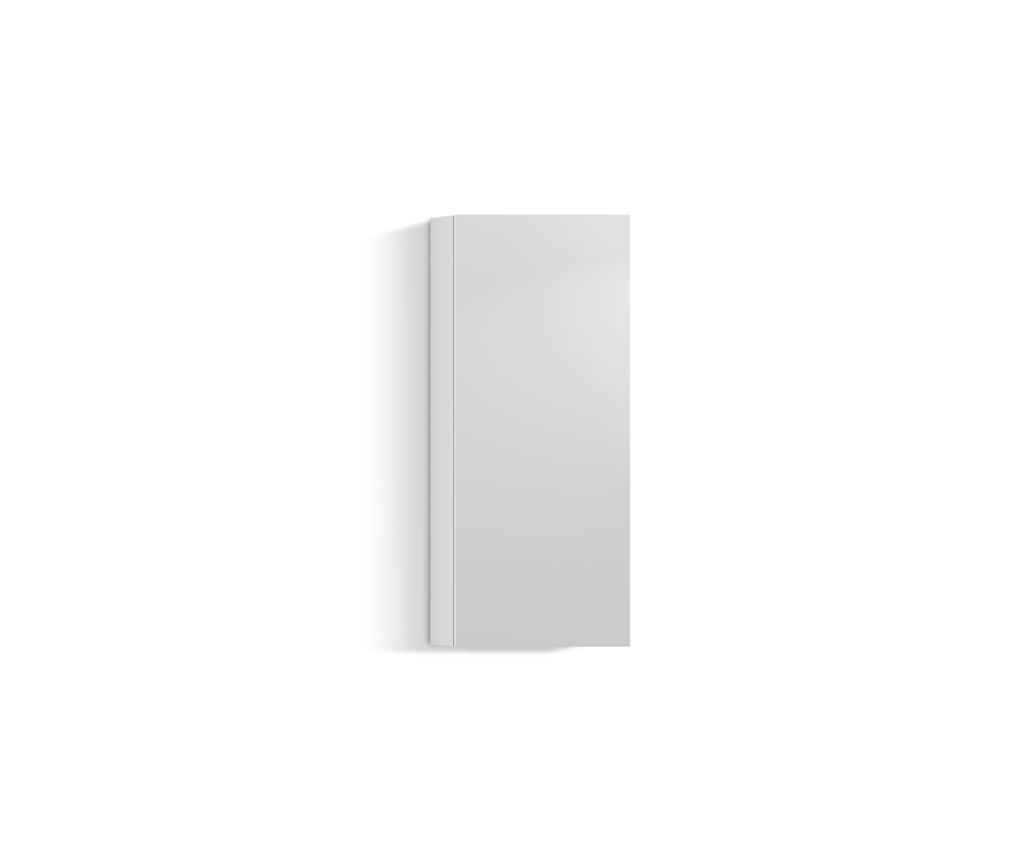 Design living room wall unit vertical H96 W45 white300 Design living room wall unit vertical H96 W45 white300