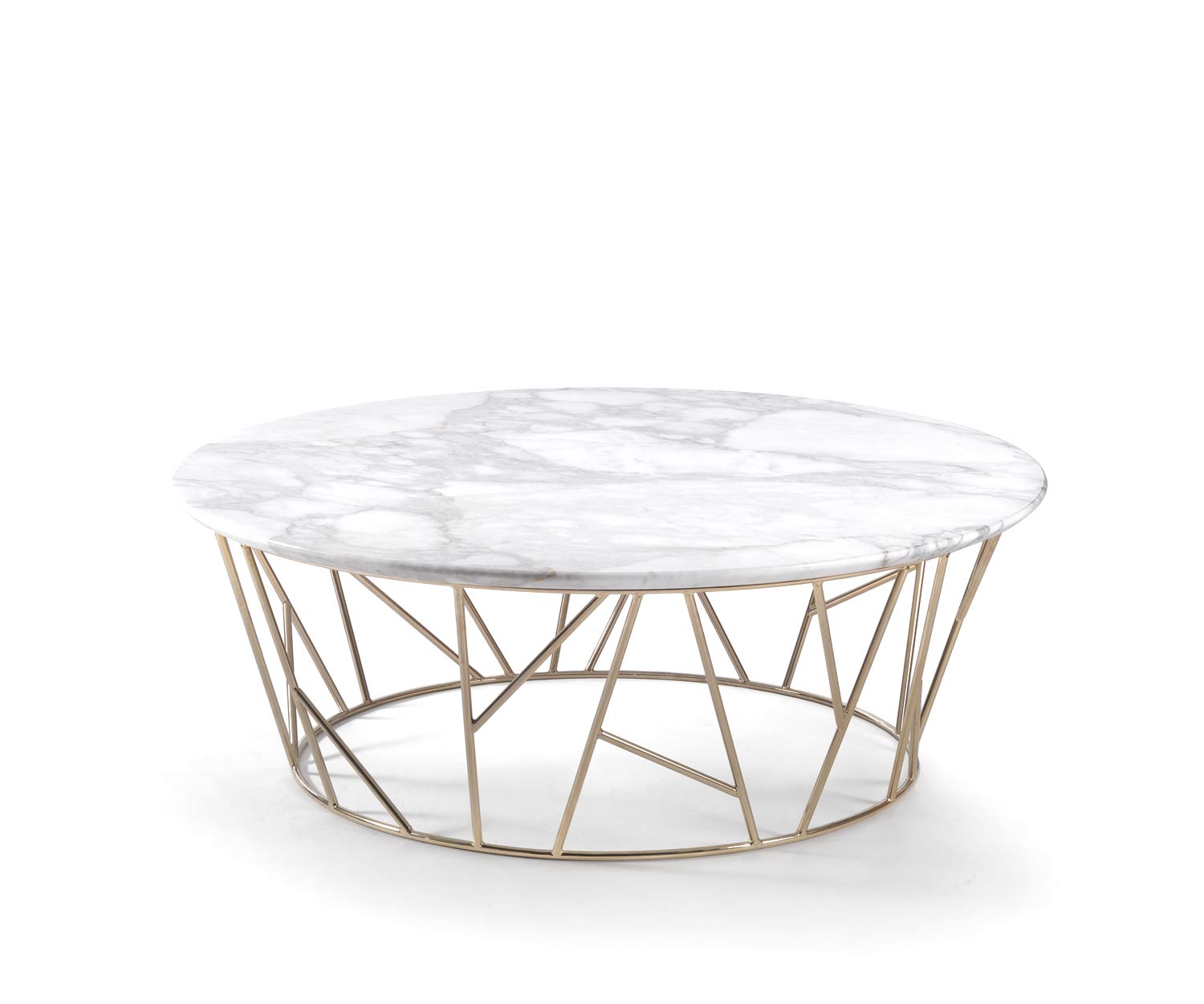Exclusive Marelli Coffee table Twig White Carrara marble Exclusive Marelli Coffee table Twig White Carrara marble