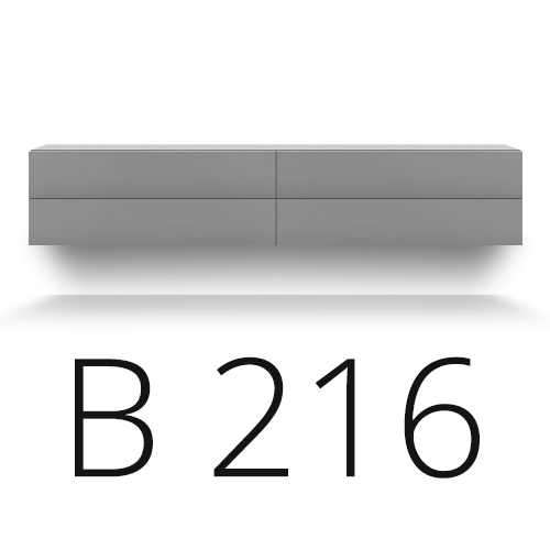 B 216 cm