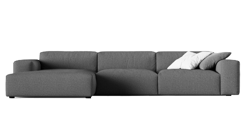 Cloud 2 Sitzer Chaiselongue links