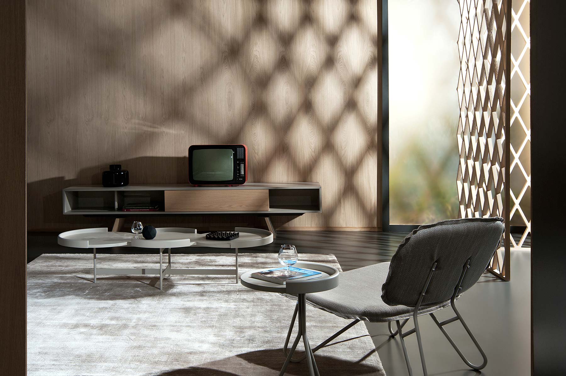 Retro TV moebel lowboard