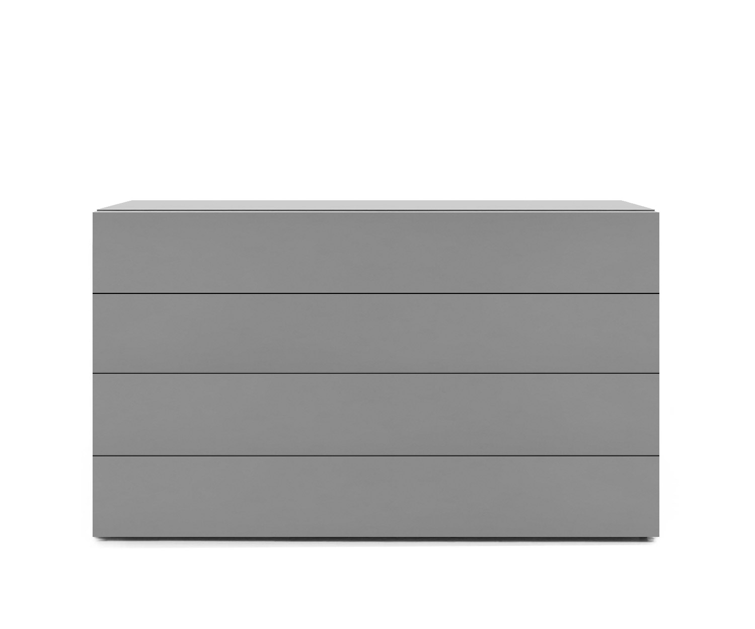 Novamobili Kommode Easy 4er B108 hellgrau330