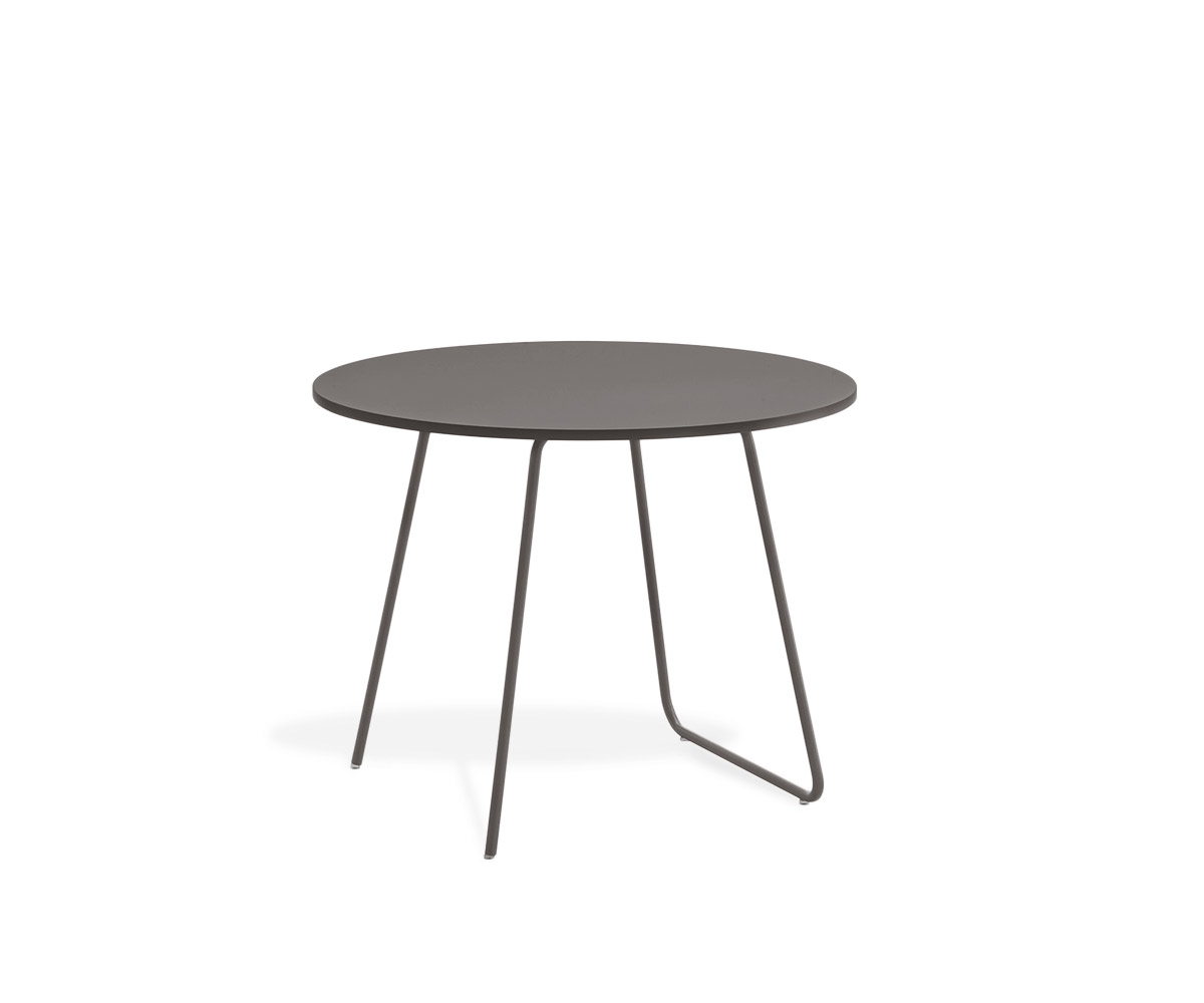 Novamobili Beistelltisch Orbis Ø 60cm matt quarz310