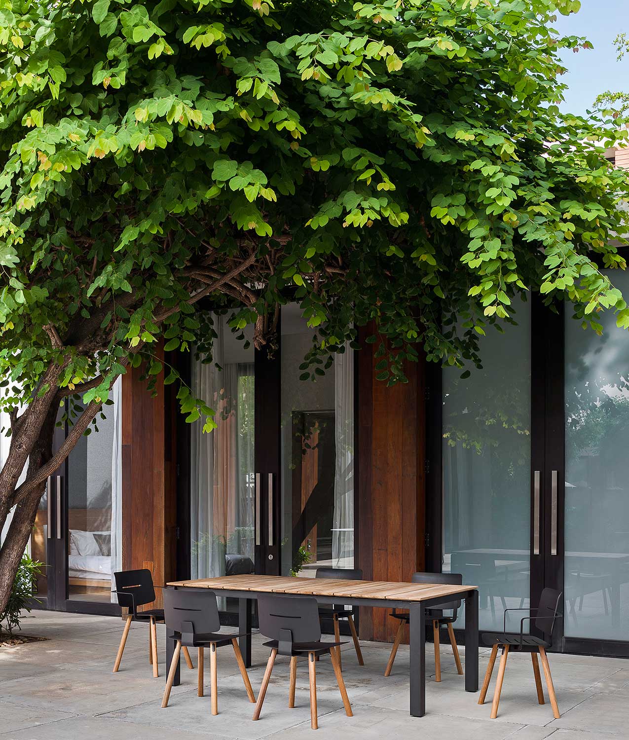 Teak Aluminium Gartenmoebel