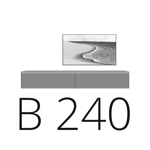 B 240 cm
