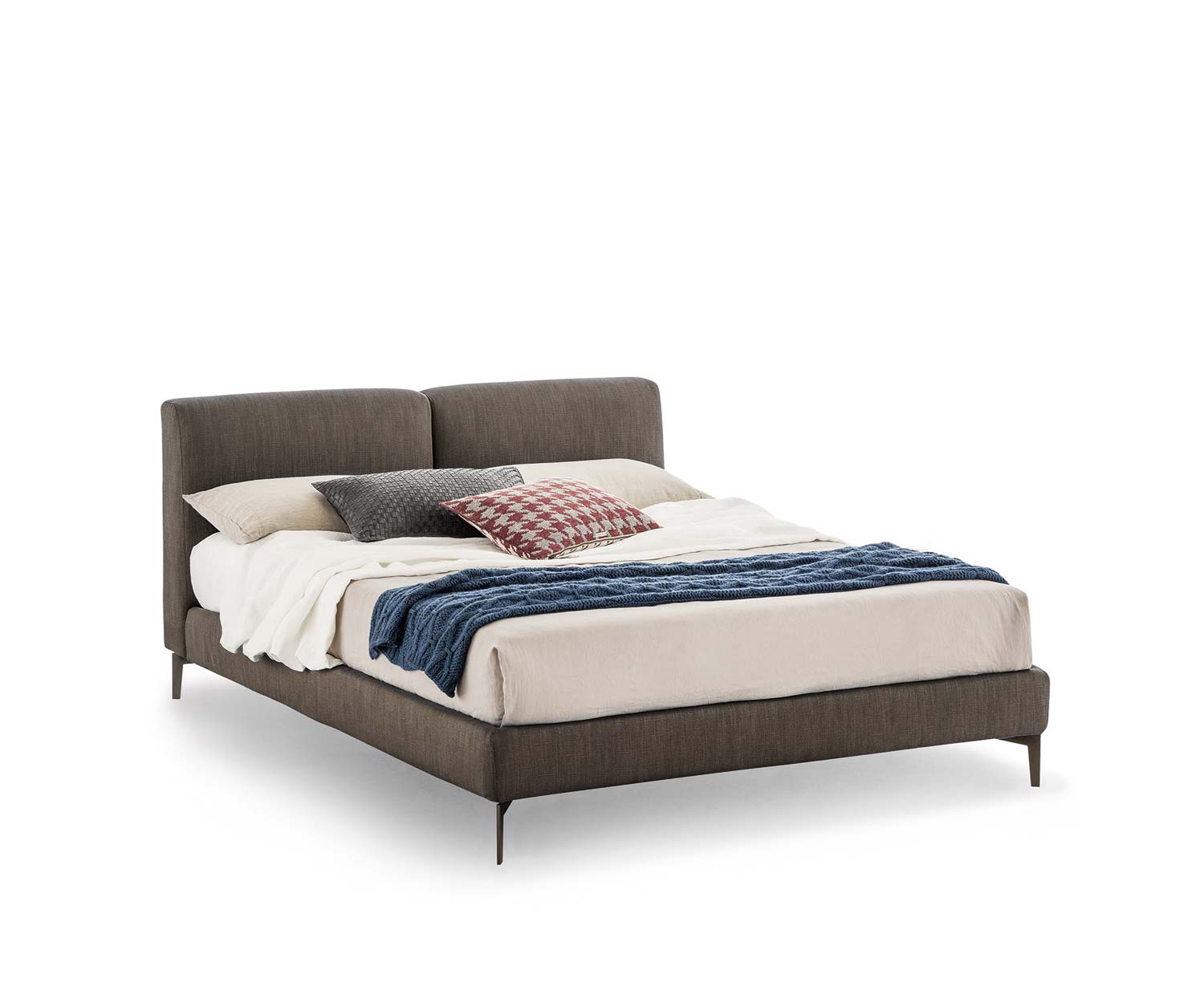 Exquisite Novamobili Design upholstered bed Margot