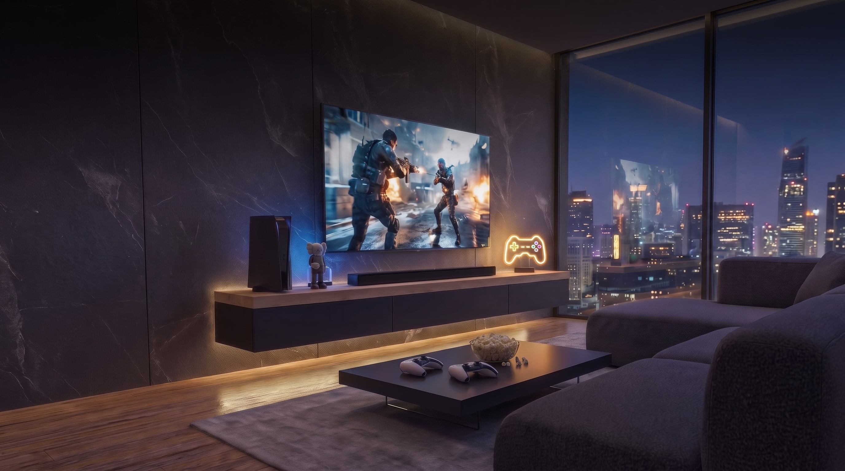 Hide Gaming Consoles & Controllers: Achieve Elegant Order