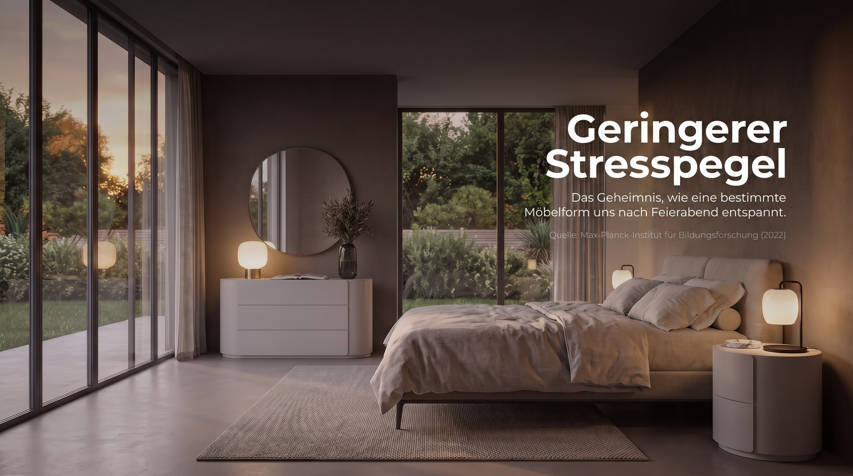 Lager stressniveau – Het geheim, hoe een bepaalde meubelvorm ons na het werk ontspant.