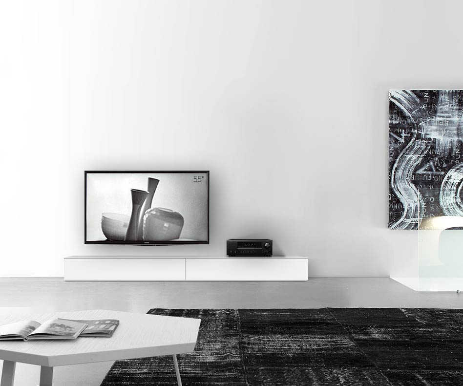 /Design Lowboard Boden B240 H27 matt weiss /Design Lowboard Boden B240 H27 matt weiss