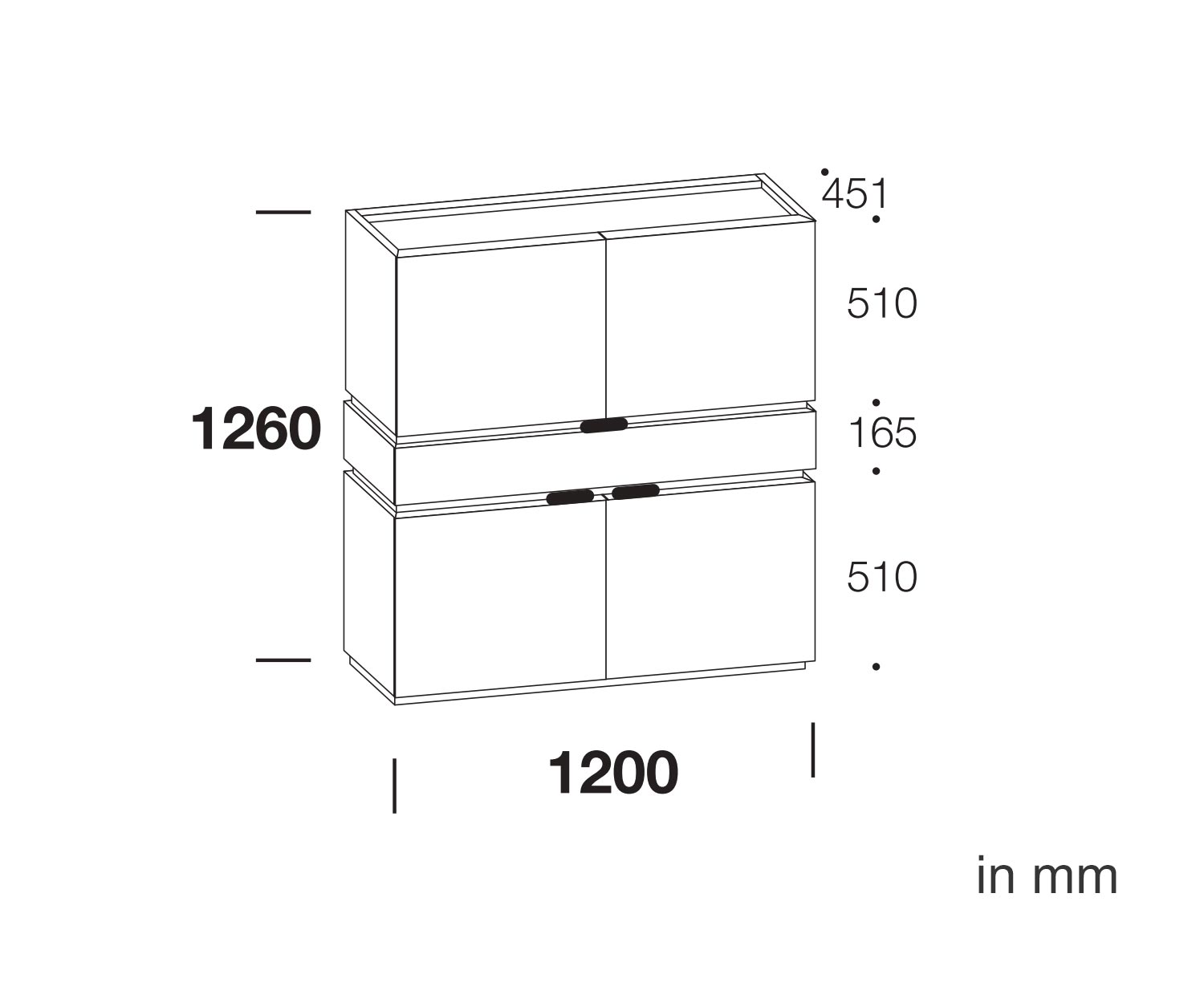 Modernes Livitalia Design Highboard Cubi Skizze Maße Größen Größenangaben Modernes Livitalia Design Highboard Cubi Skizze Maße Größen Größenangaben
