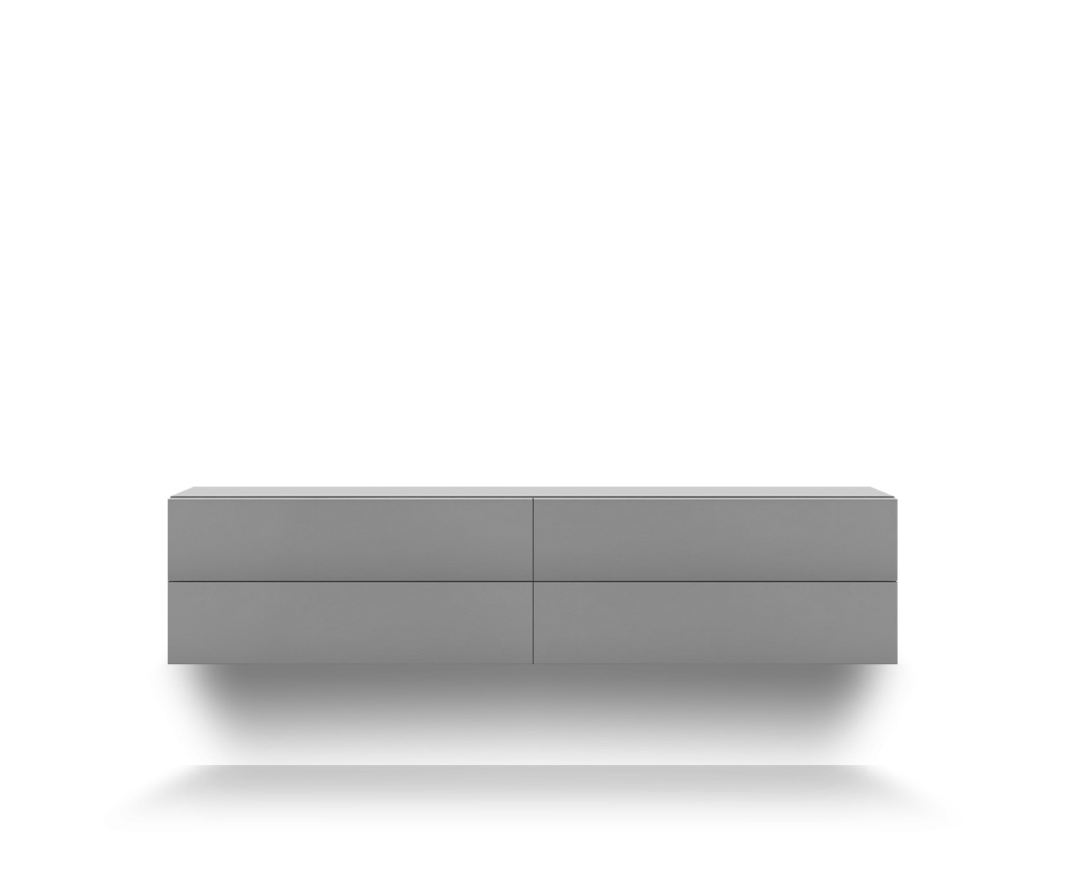Novamobili Easy 4-seater wall unit B152 light grey330 Novamobili Easy 4-seater wall unit B152 light grey330