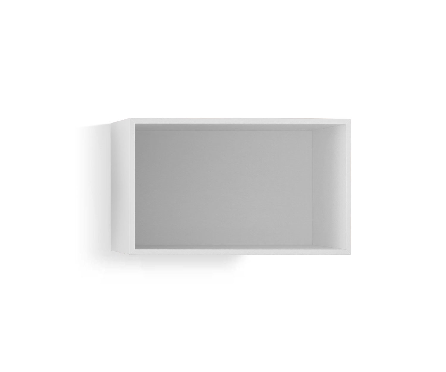 Novamobili Nest Wandregal H32xB60 matt weiß300