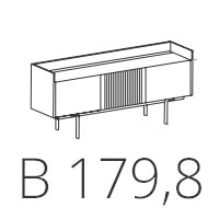 B 179.8 cm