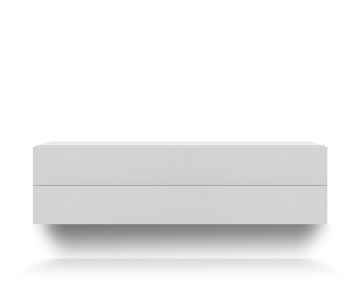 Novamobili Hängekommode Easy 2er B128 weiß300