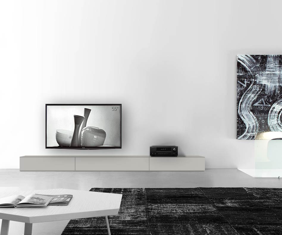 /Design lowboard base W300 H27 matt light grey /Design lowboard base W300 H27 matt light grey