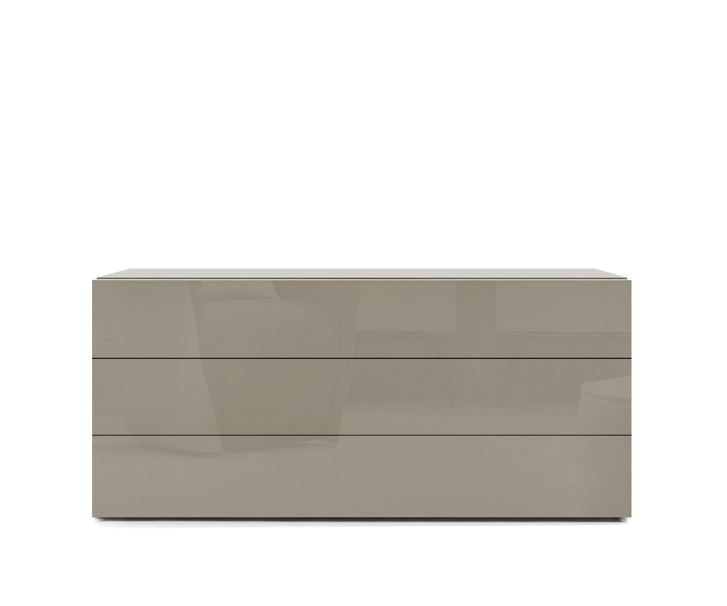 Novamobili Easy 3-seater chest of drawers W108cm sand433 Novamobili Easy 3-seater chest of drawers W108cm sand433