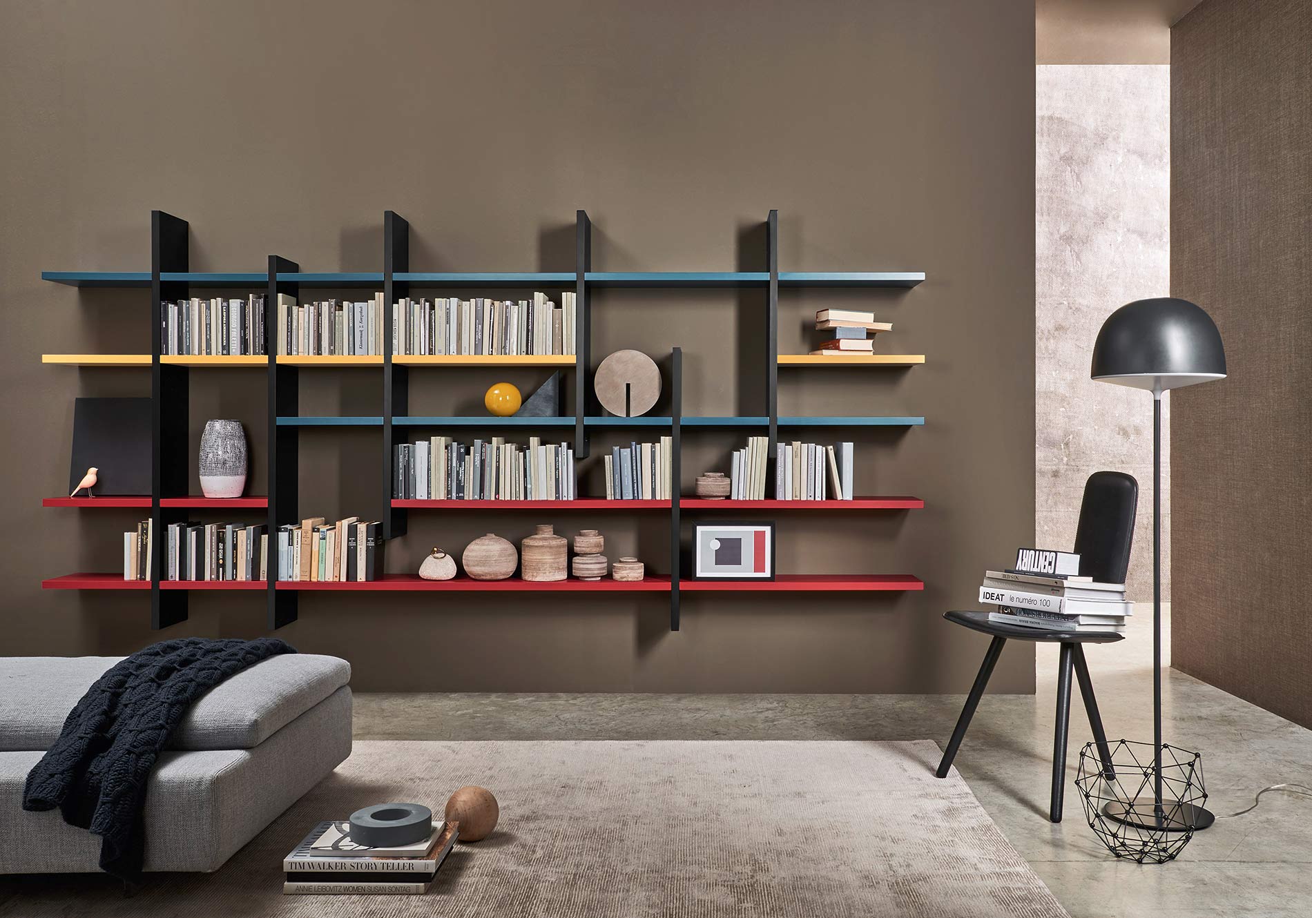 colourful design wall book shelf colourful design wall book shelf