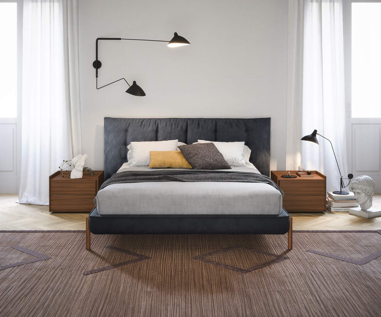 Novamobili Bett Tufte Novamobili Bett Tufte