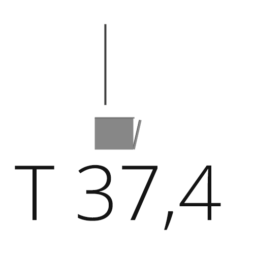 T 37,4 cm