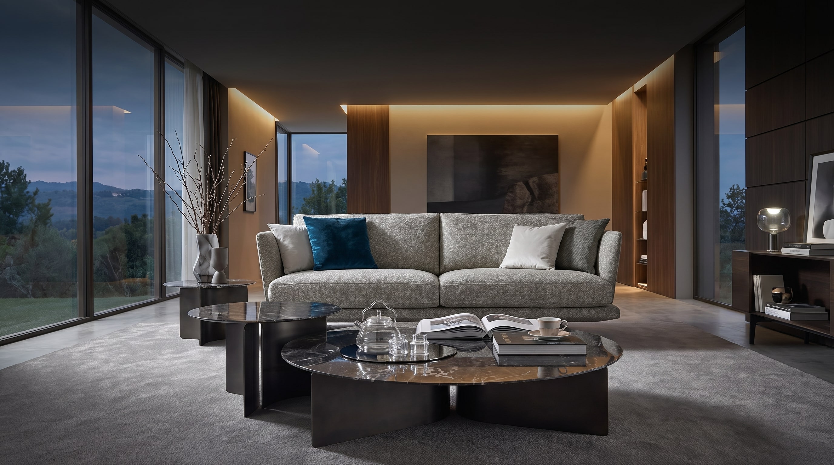 20 moderne Couchtisch-Ideen: Design-Konzepte für den Fokus